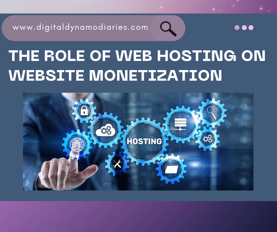 The Role of Web Hosting on Website Monetization