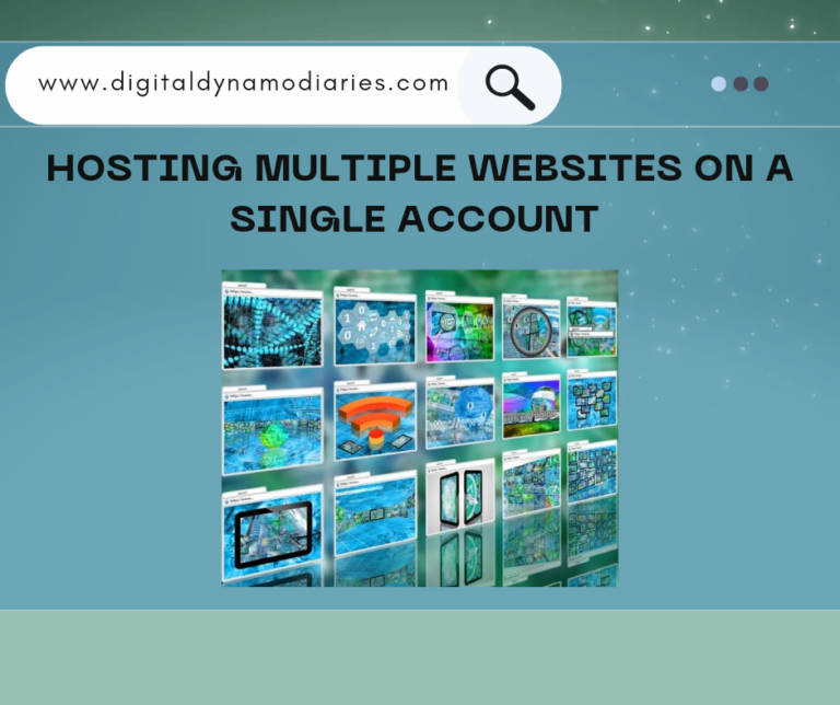 Hosting Multiple Websites on a Single Account